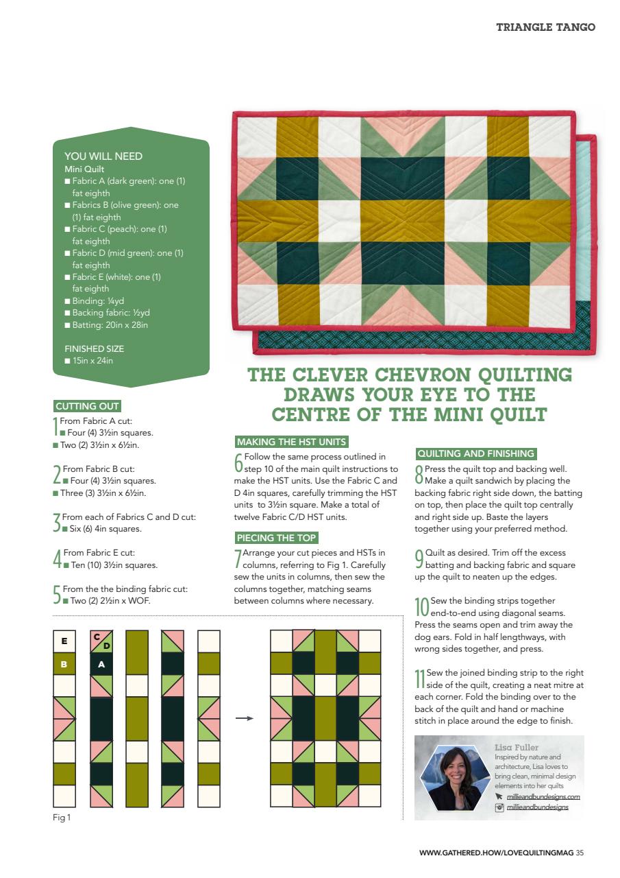 Love Patchwork & Quilting Preview Pages