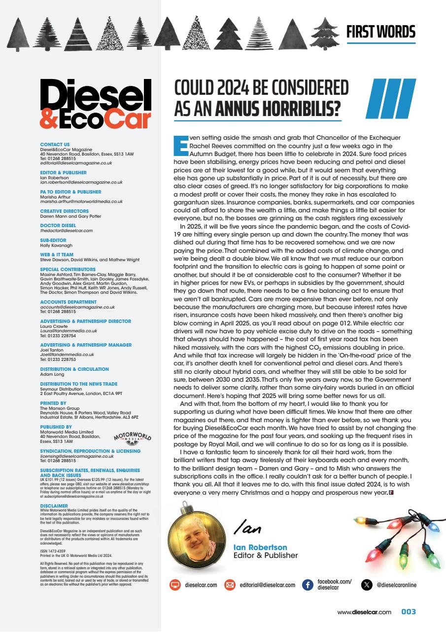 Diesel&EcoCar Magazine Preview Pages