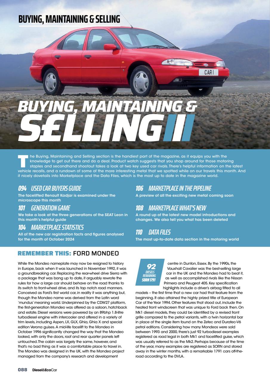 Diesel&EcoCar Magazine Preview Pages