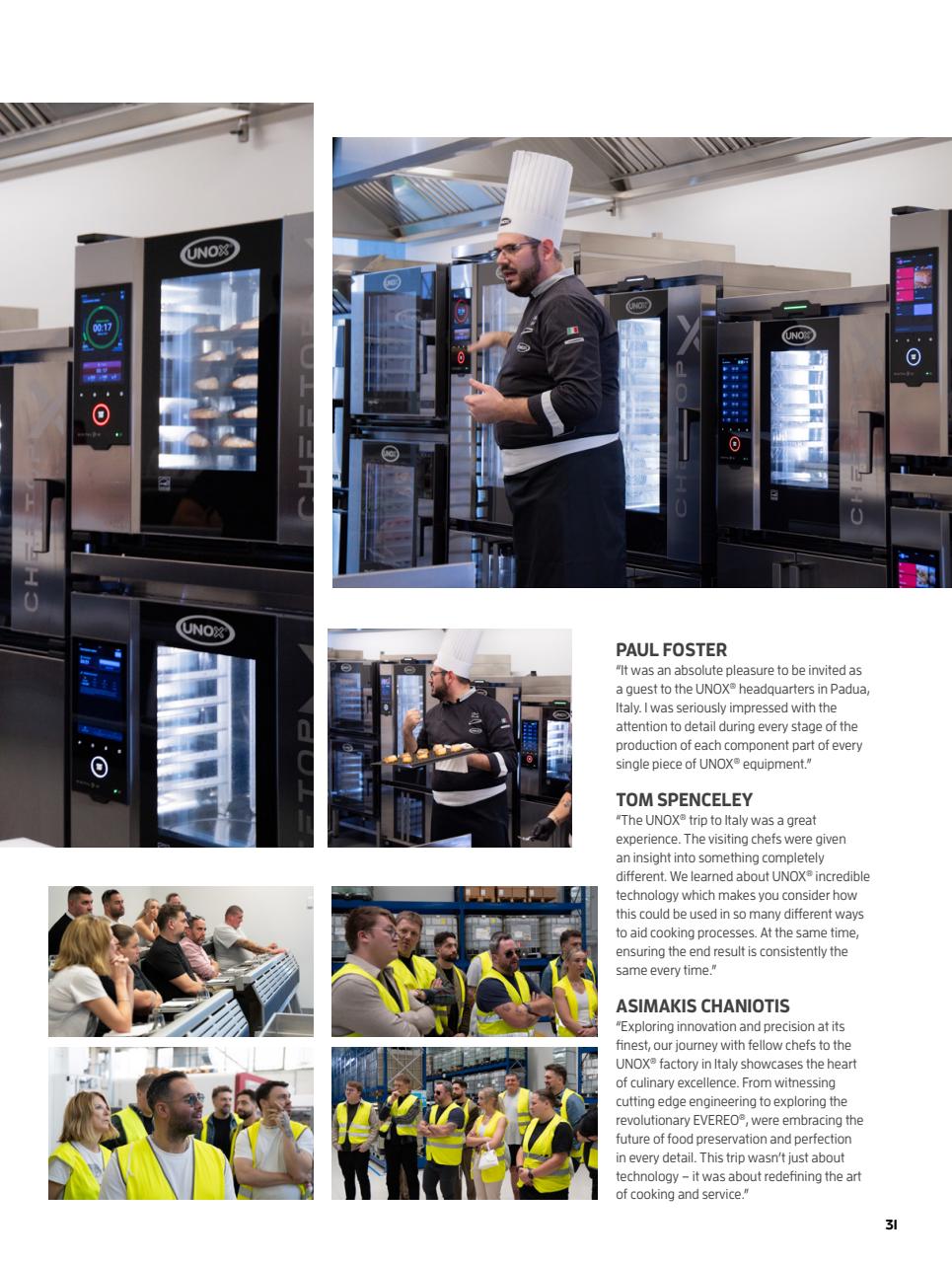 Chef & Restaurant Magazine Preview Pages