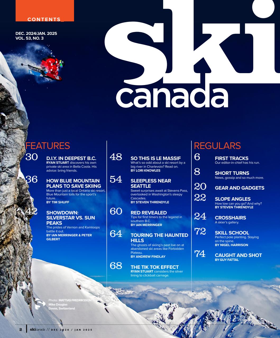 Ski Canada Preview Pages