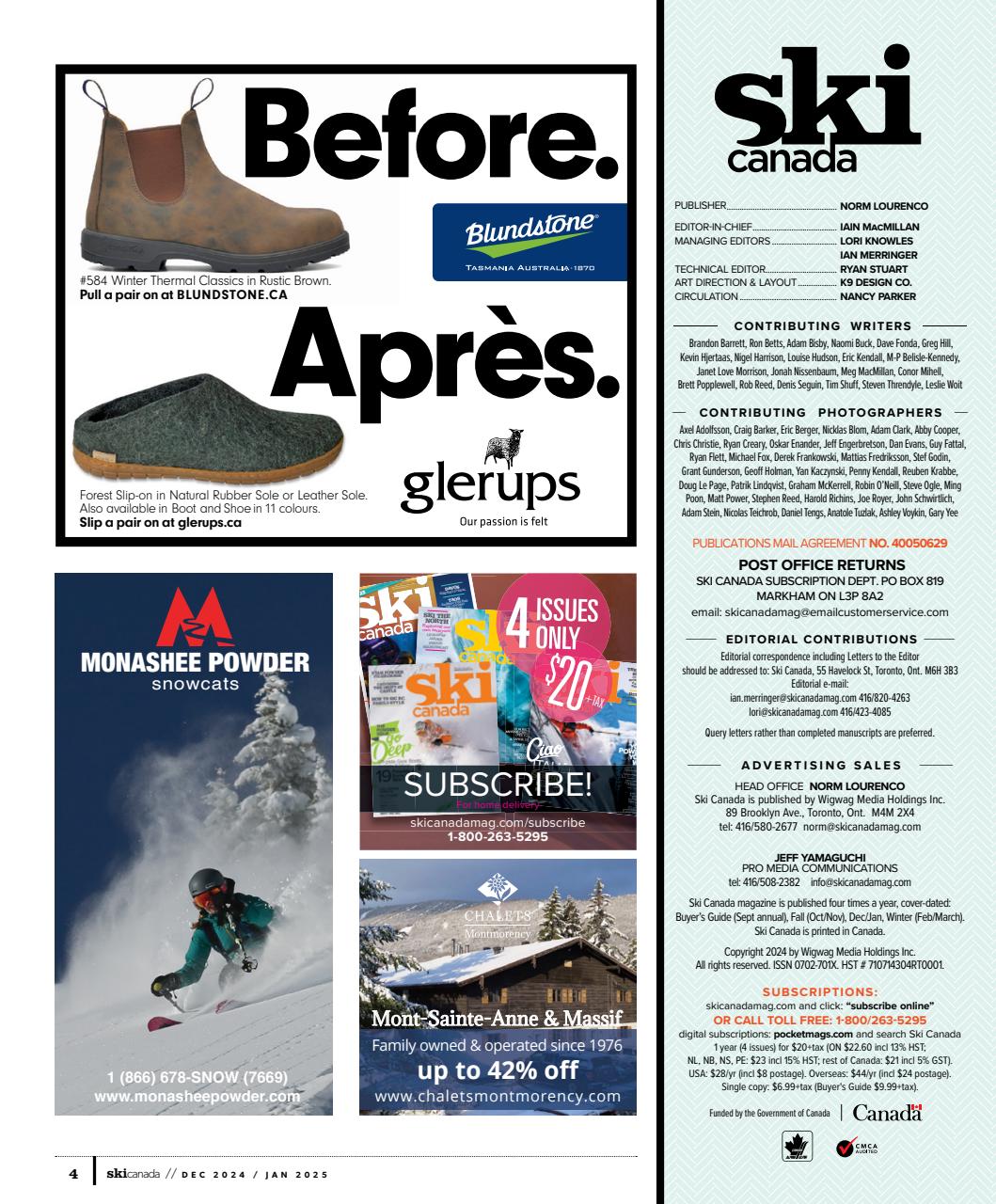 Ski Canada Preview Pages