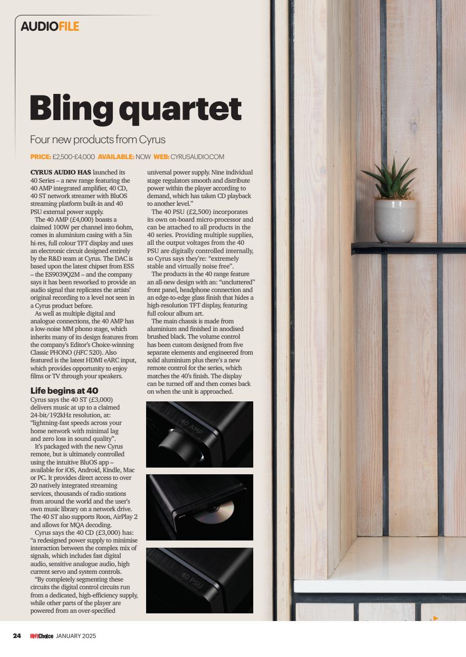 Hi-Fi Choice Preview Pages