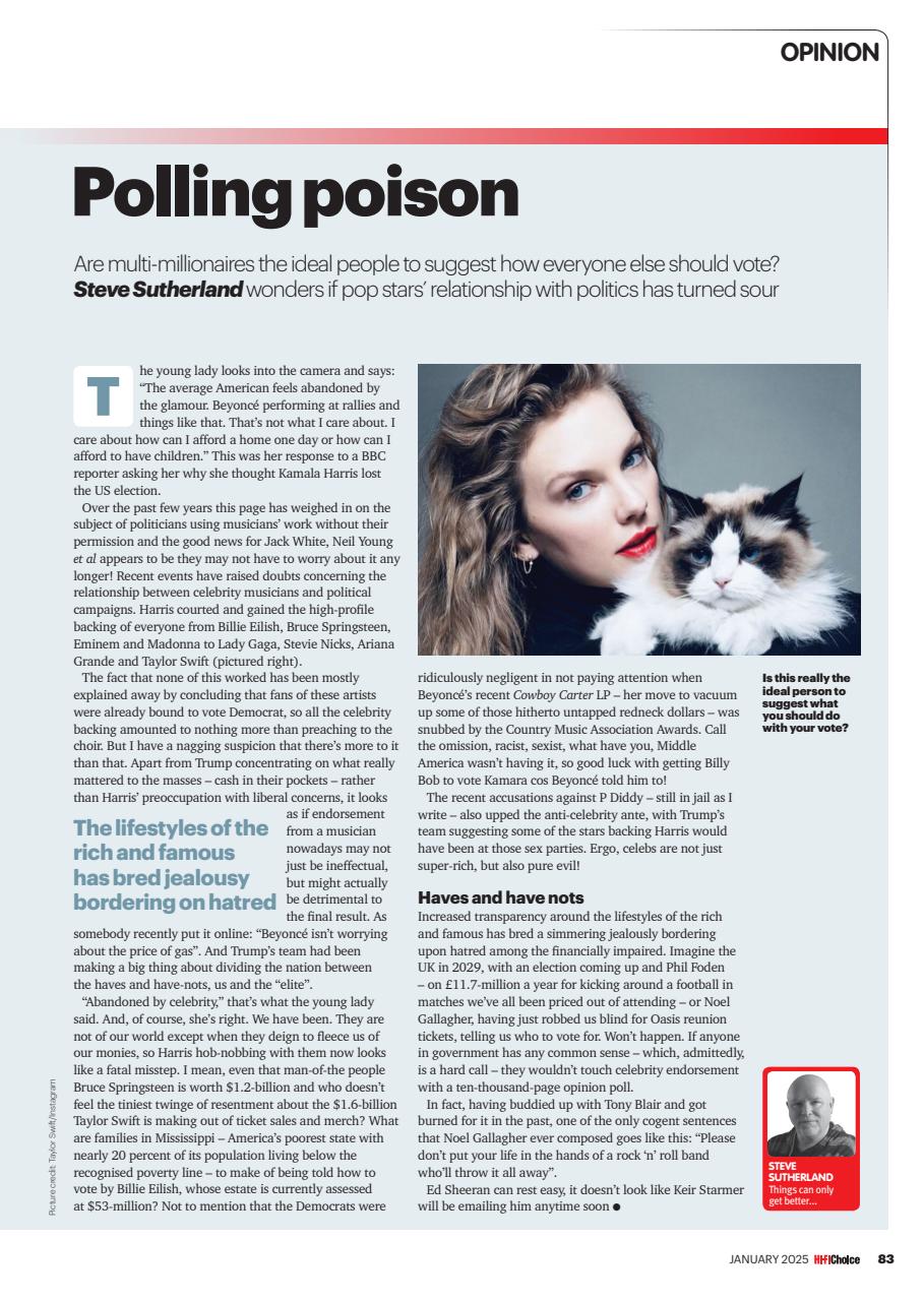 Hi-Fi Choice Preview Pages