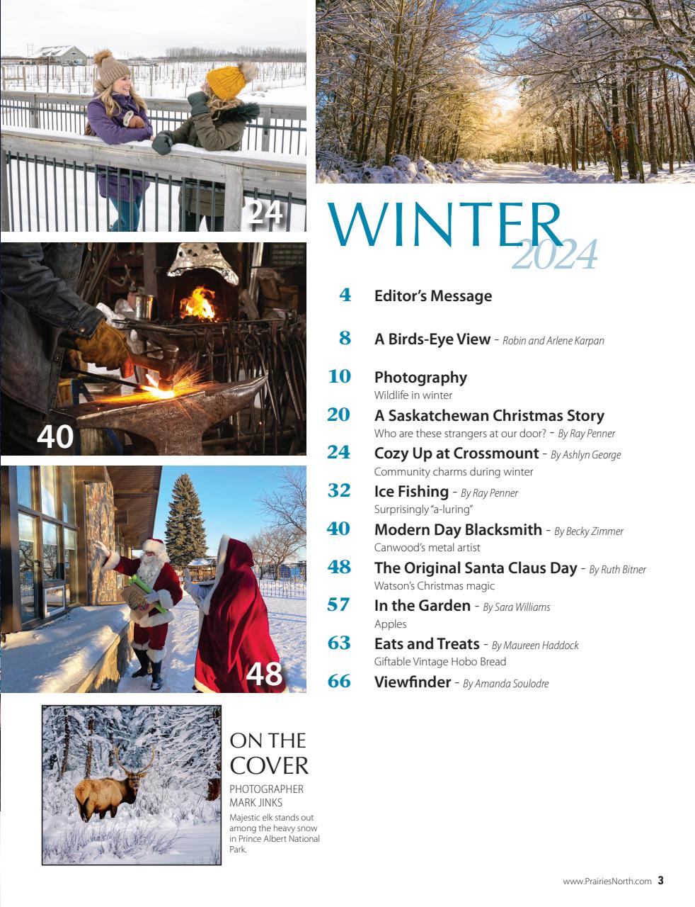 Prairies North Magazine Preview Pages