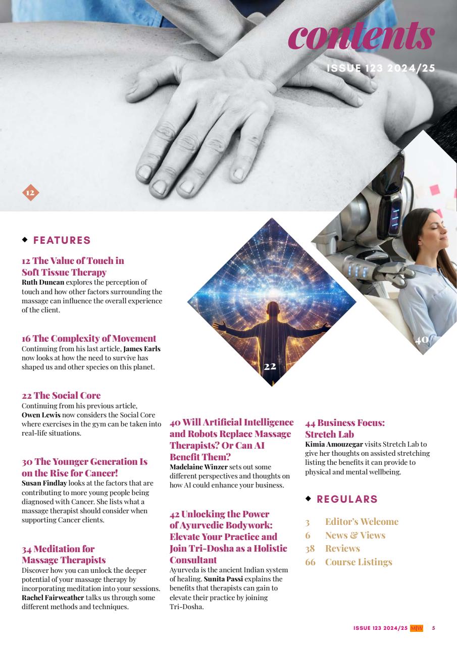 Massage World Preview Pages