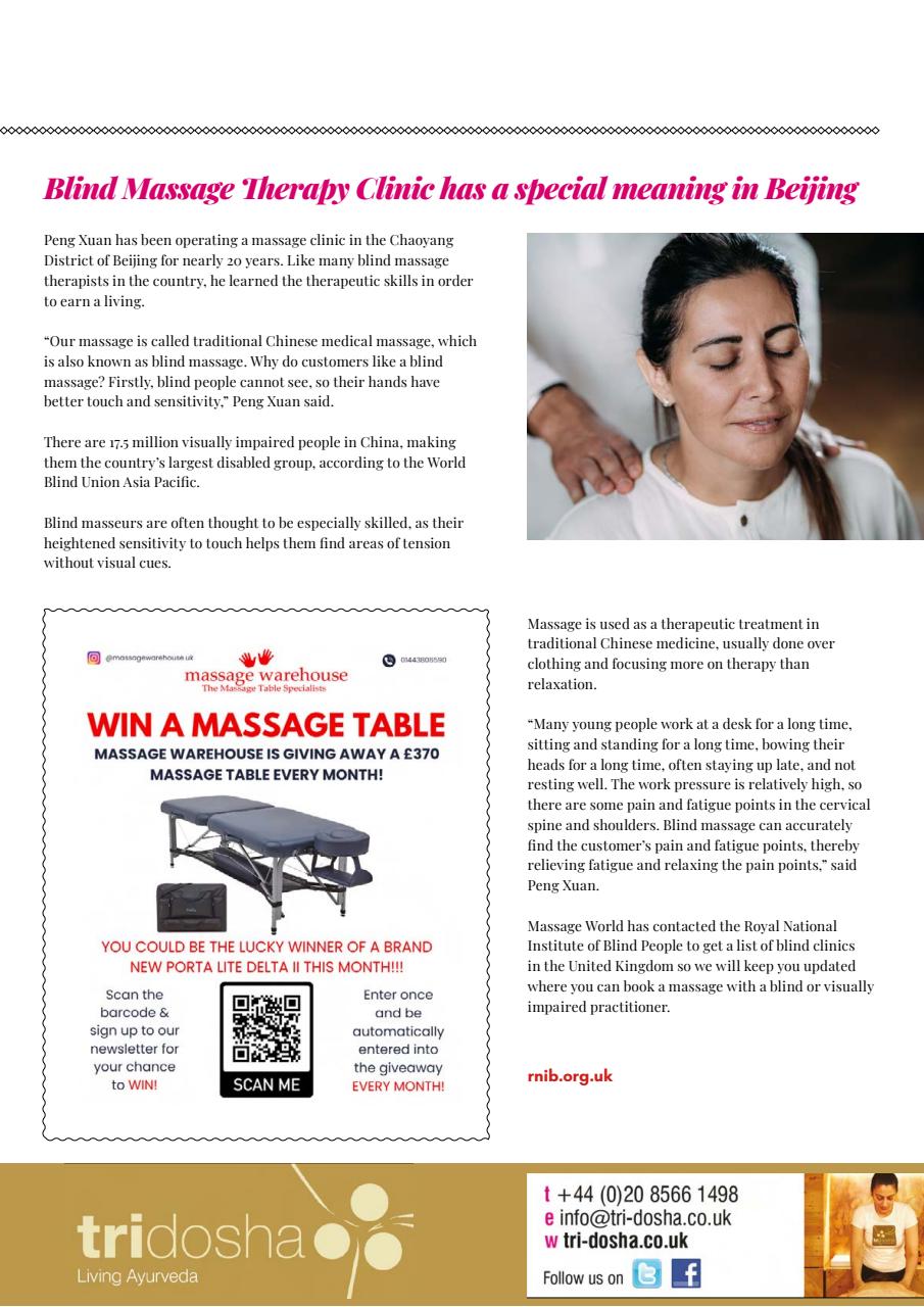 Massage World Preview Pages