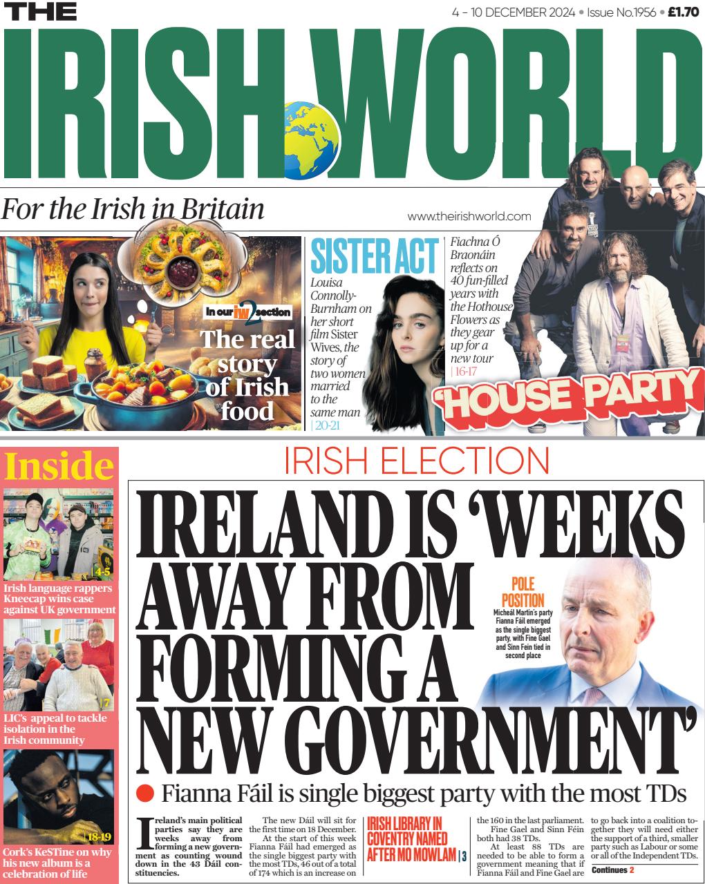 Irish World Preview Pages