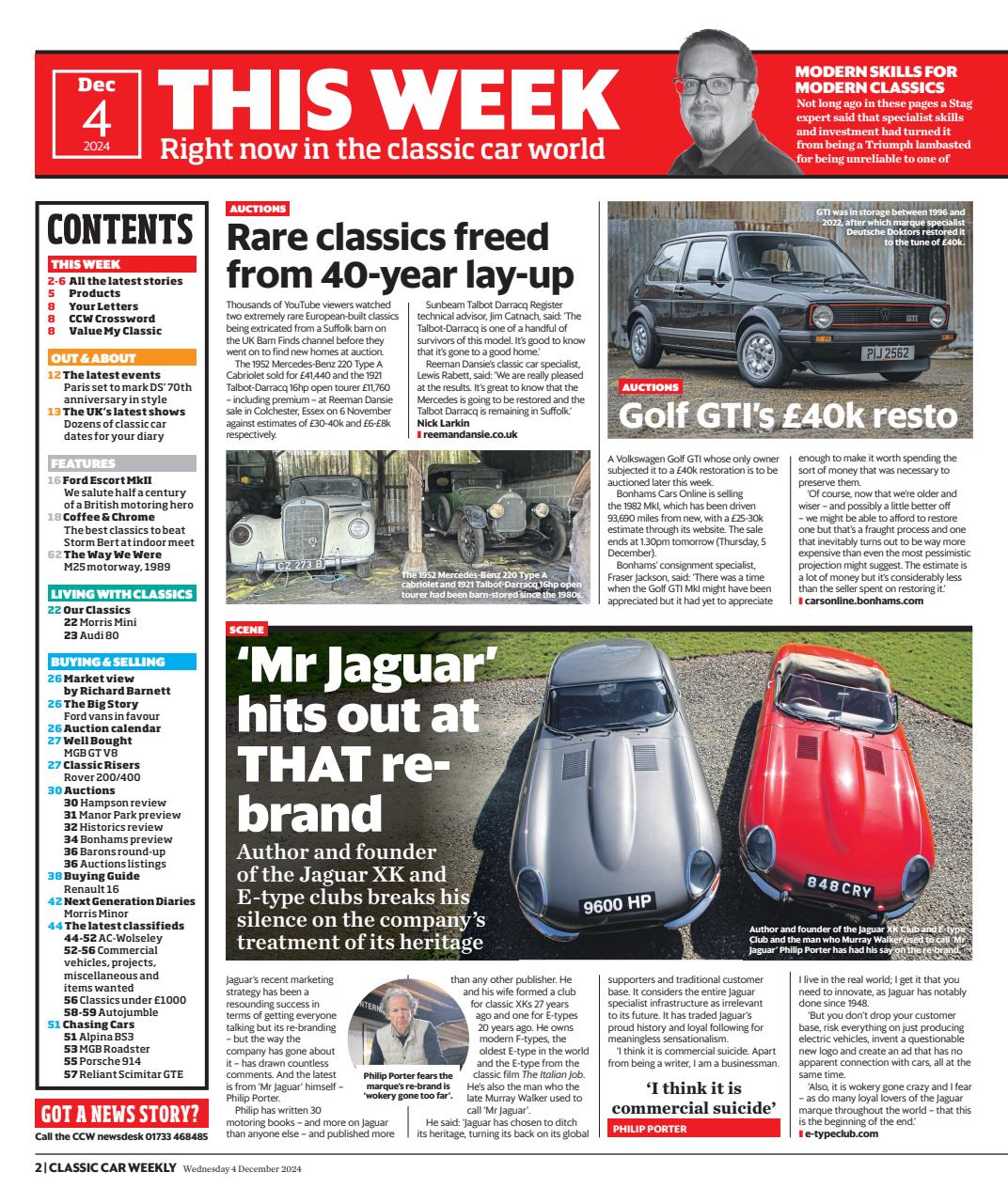 Classic Car Weekly Preview Pages