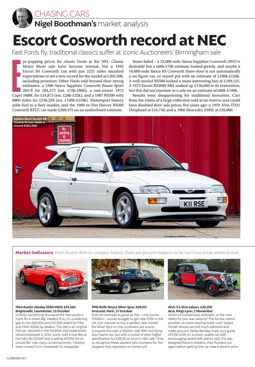 Classic Cars Preview Pages