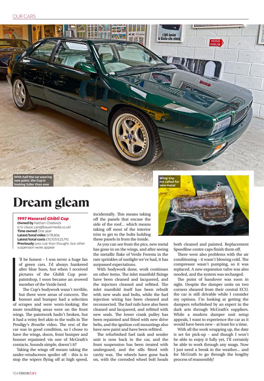 Classic Cars Preview Pages
