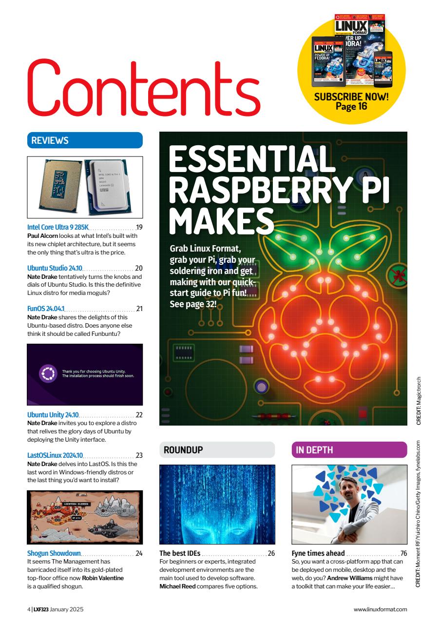 Linux Format Preview Pages