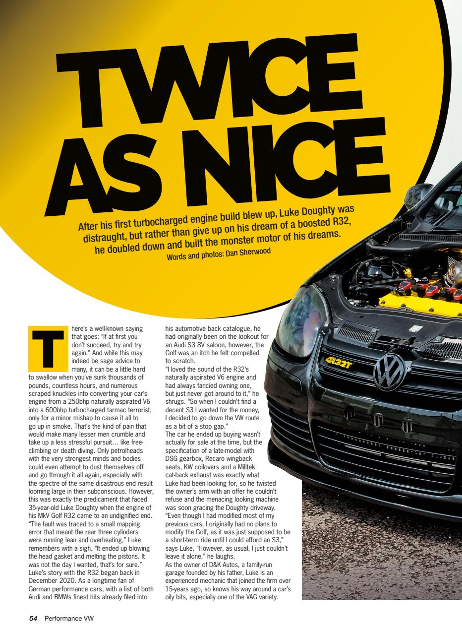 Performance VW Preview Pages