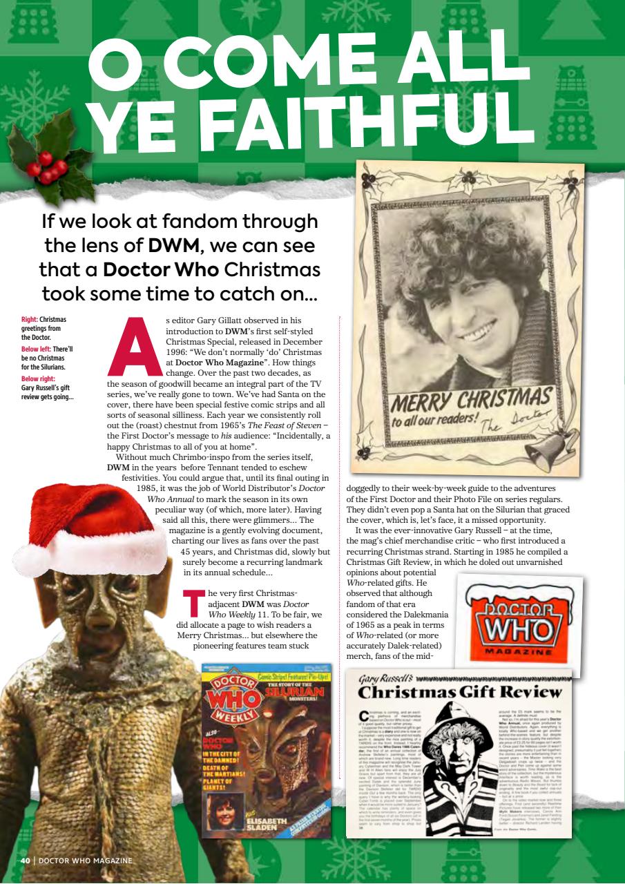 Doctor Who Magazine Preview Pages