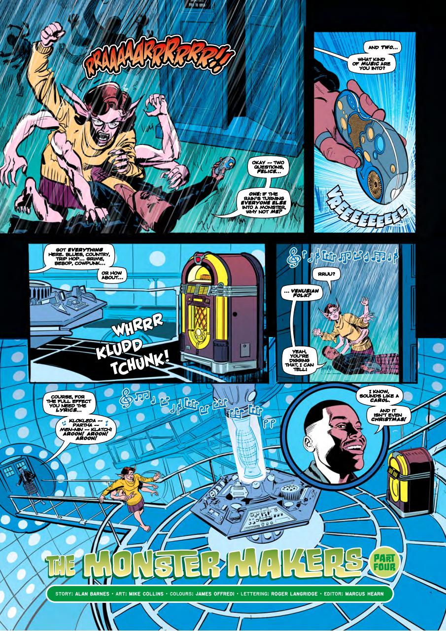 Doctor Who Magazine Preview Pages