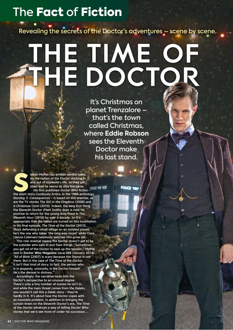 Doctor Who Magazine Preview Pages