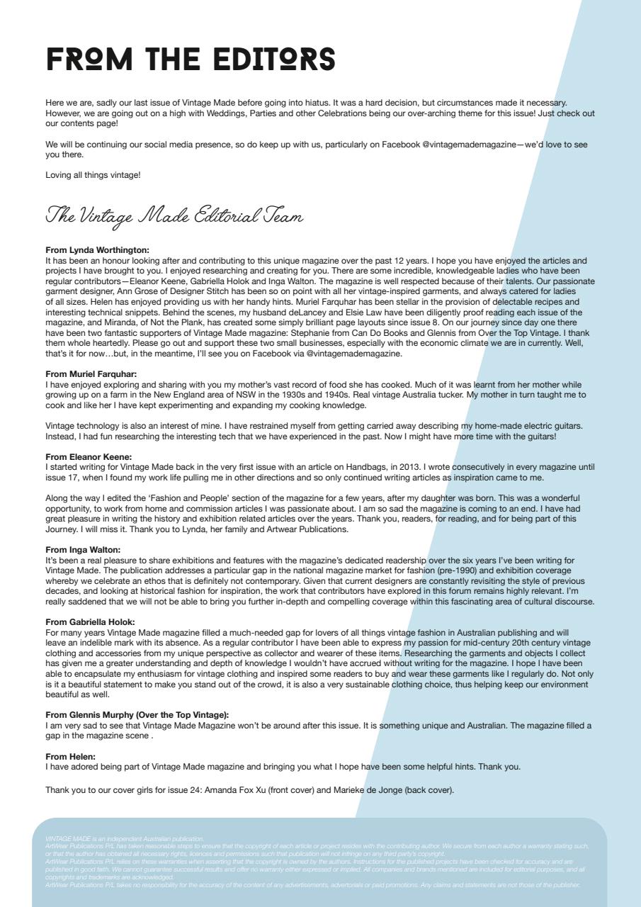 Vintage Made Preview Pages