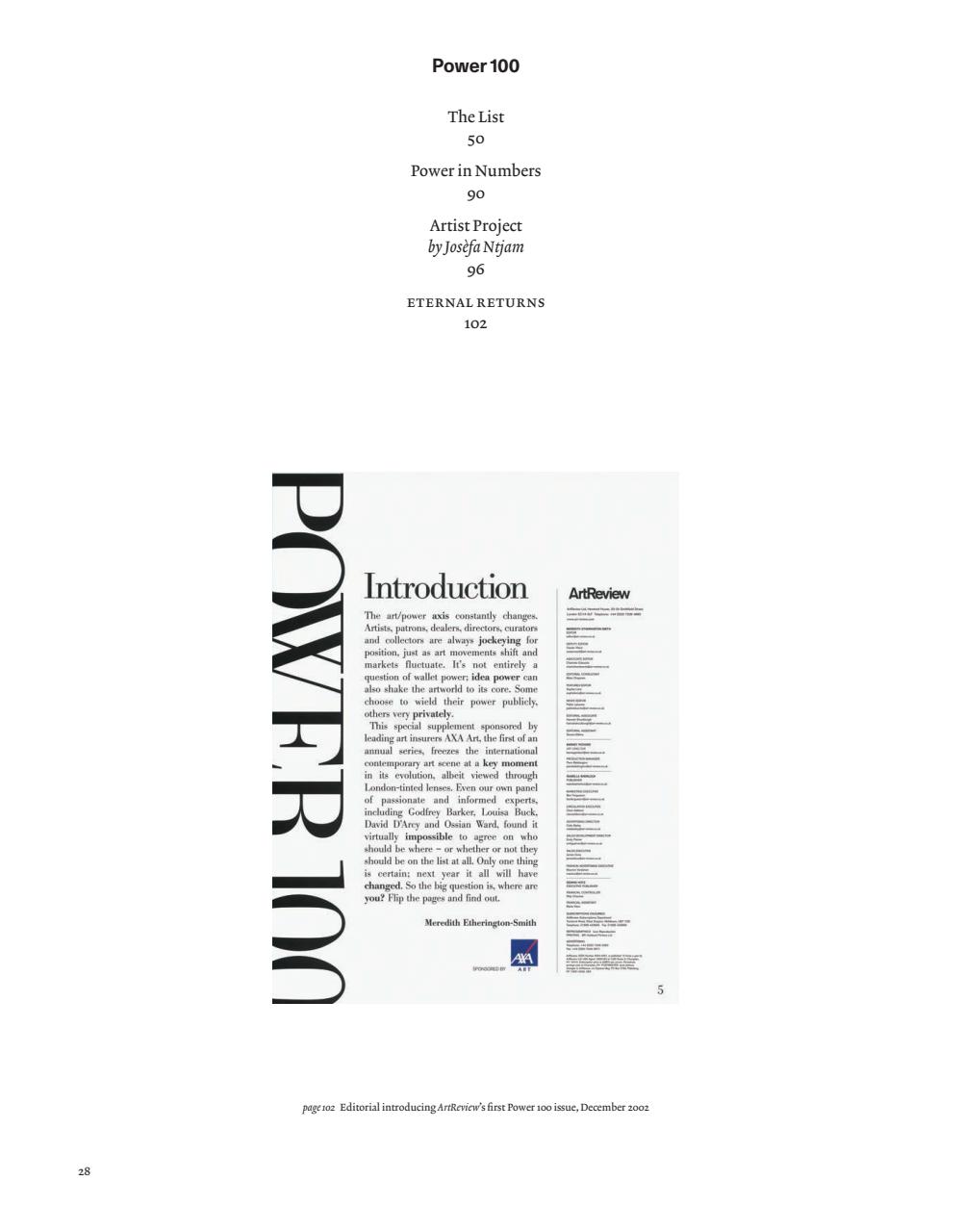 ArtReview Preview Pages