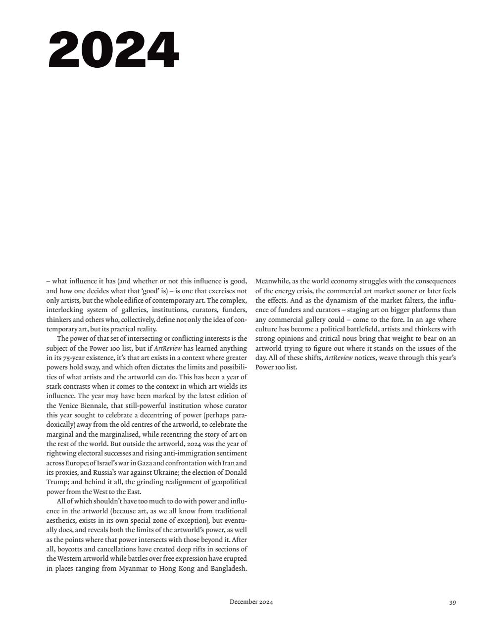 ArtReview Preview Pages