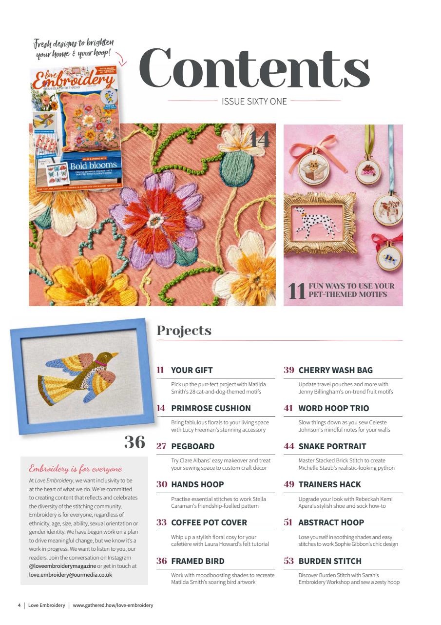 Love Embroidery Preview Pages