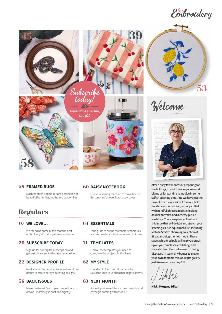 Love Embroidery Preview Pages