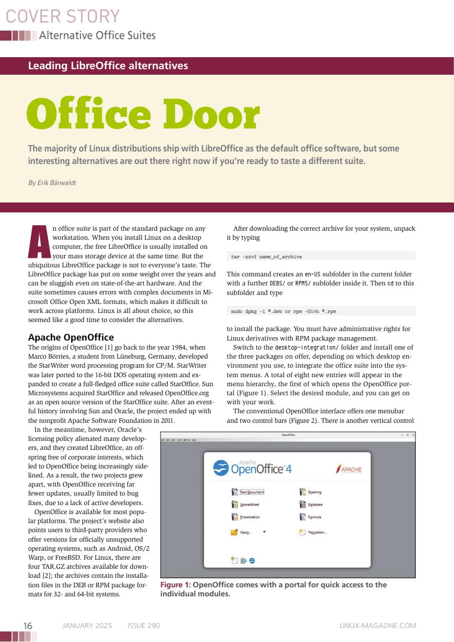 Linux Magazine Preview Pages