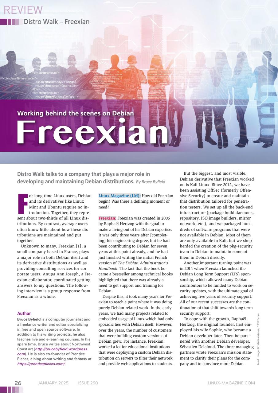 Linux Magazine Preview Pages