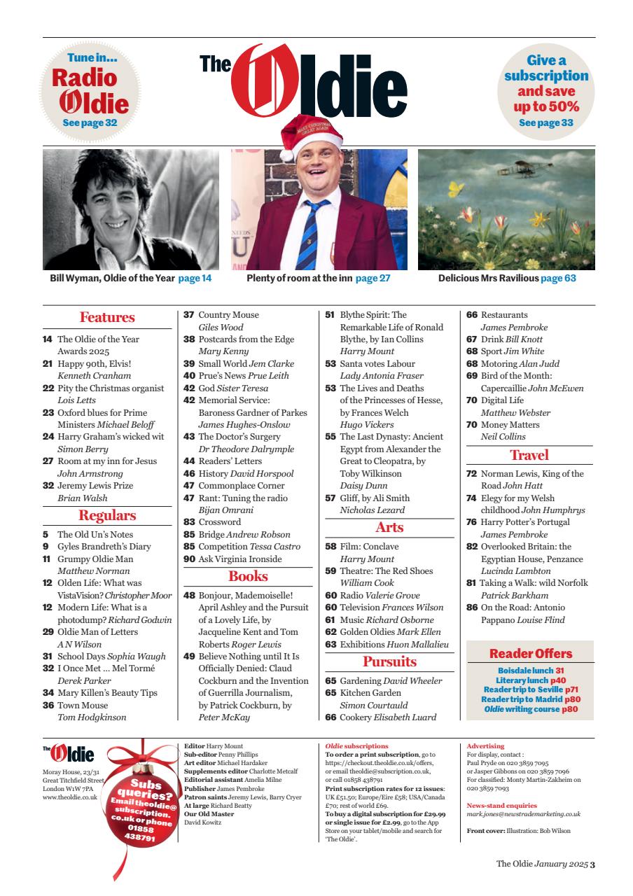 The Oldie Preview Pages