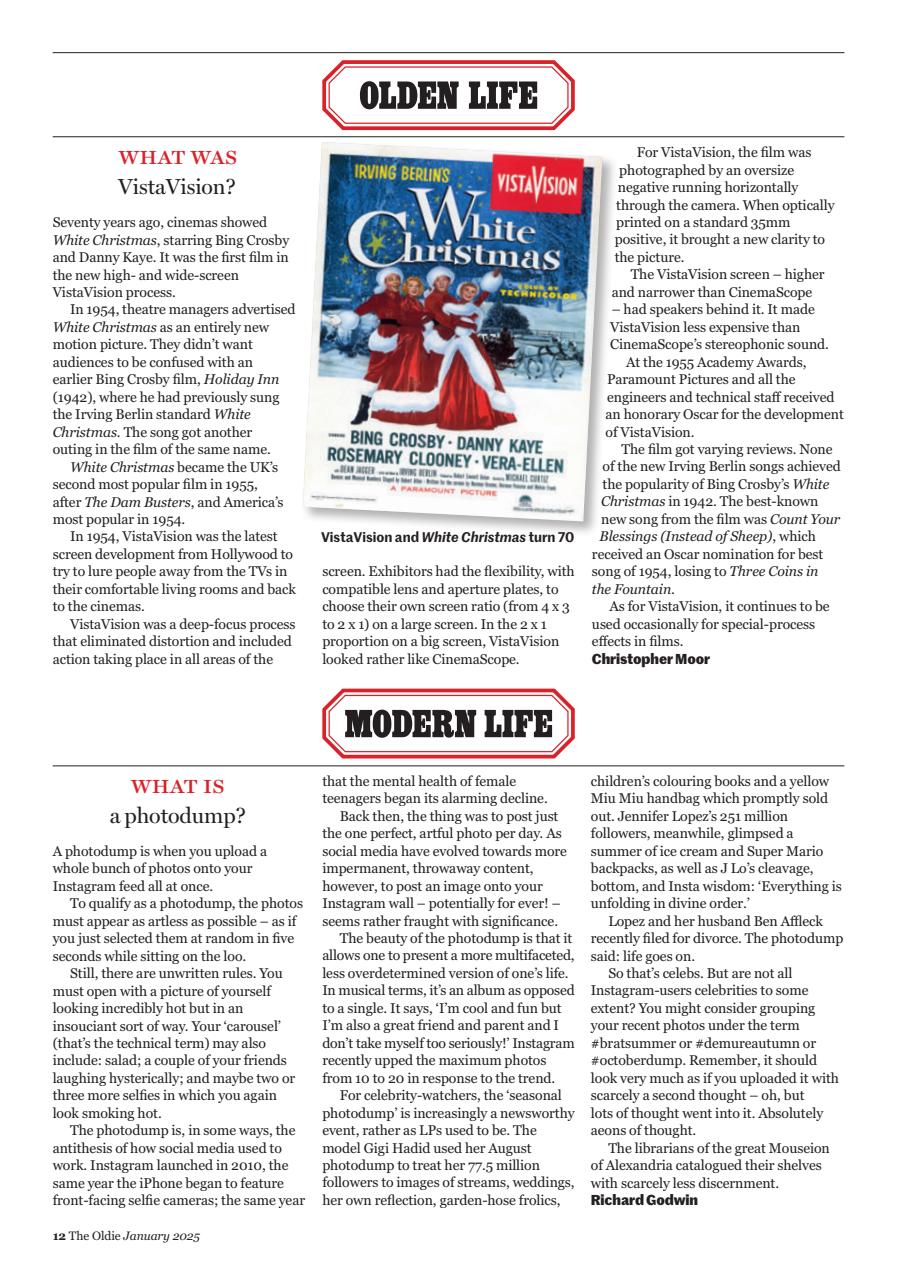 The Oldie Preview Pages