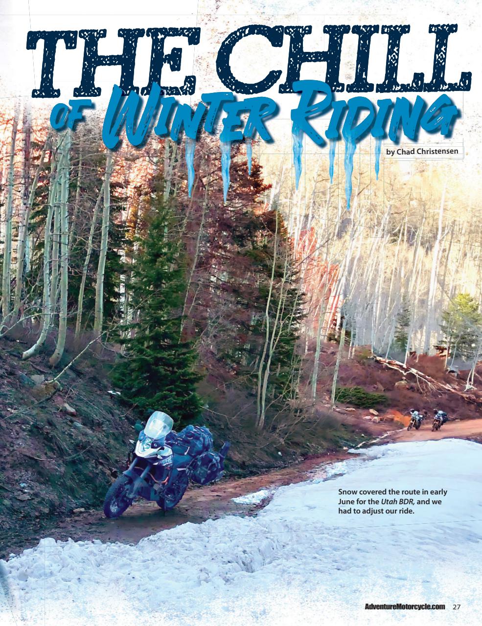 Adventure Motorcycle Preview Pages