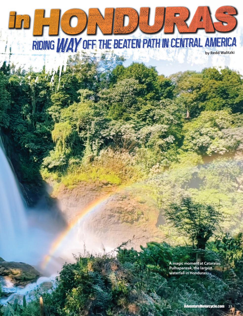 Adventure Motorcycle Preview Pages