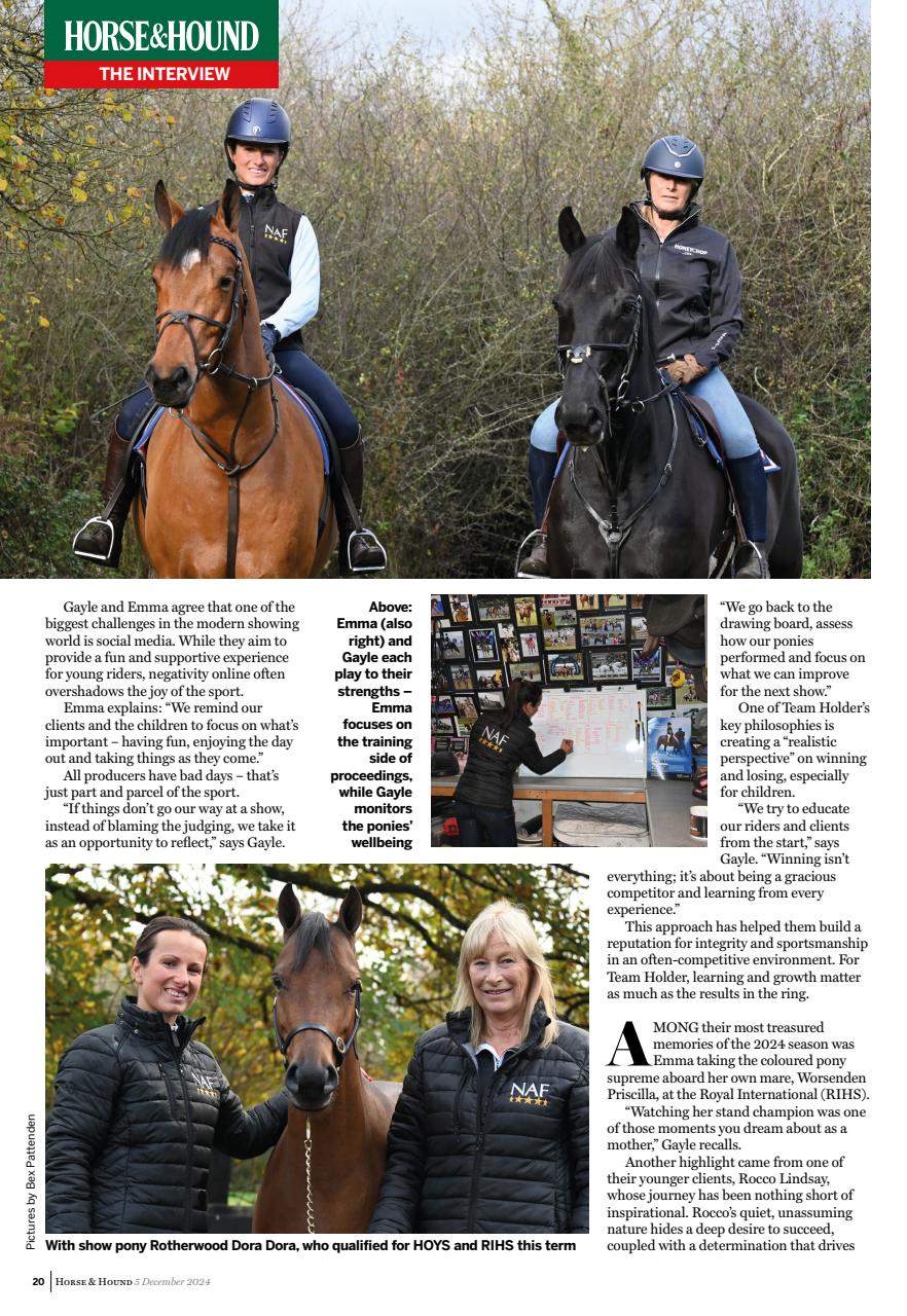 Horse & Hound Preview Pages