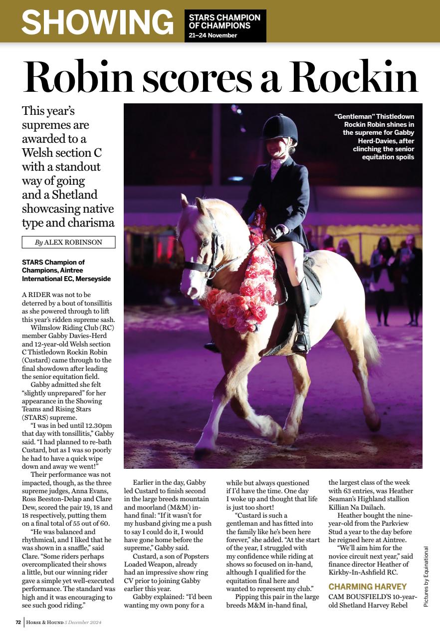 Horse & Hound Preview Pages