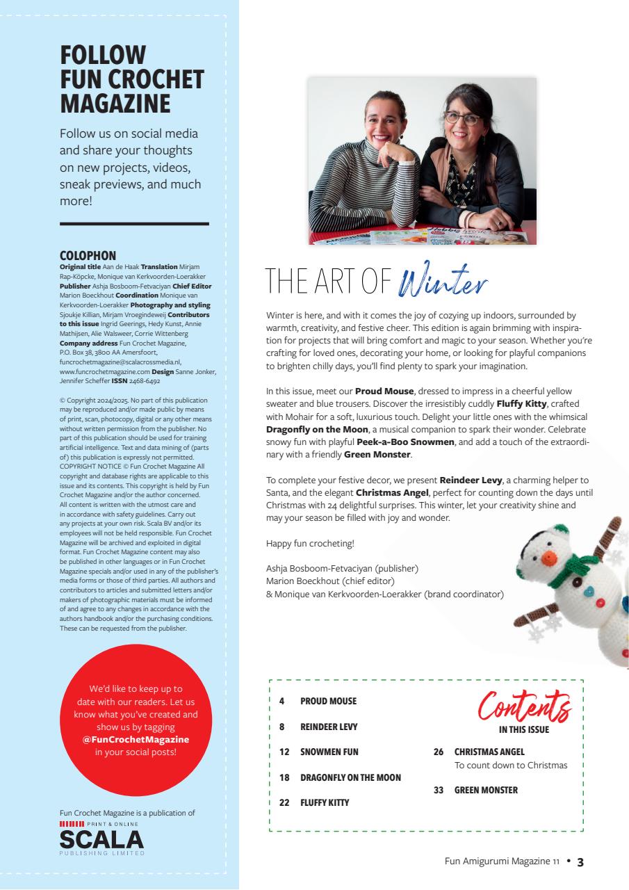 Fun Amigurumi Magazine Preview Pages