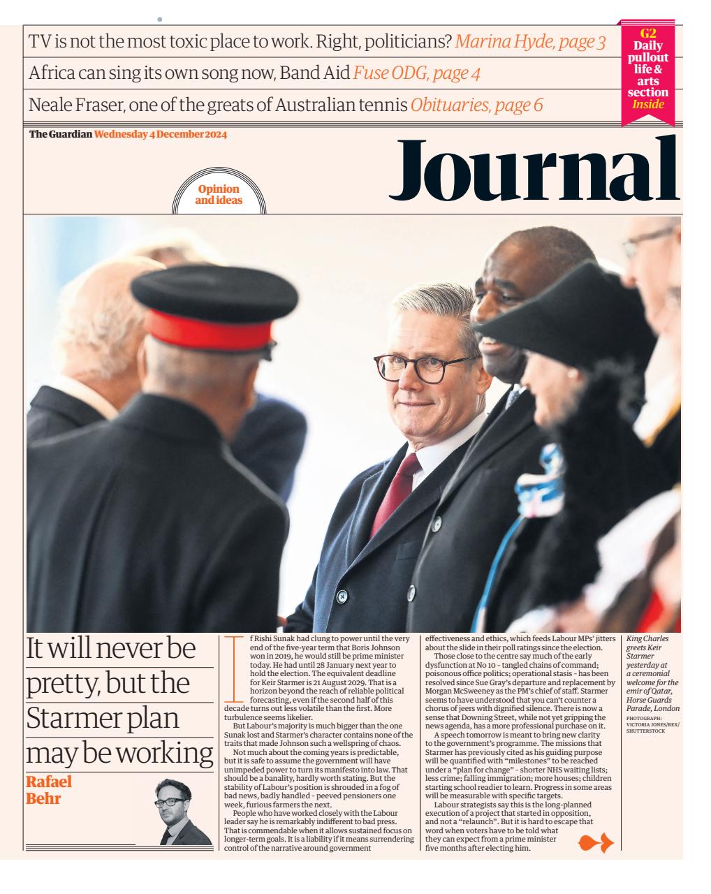 The Guardian Newspaper Preview Pages