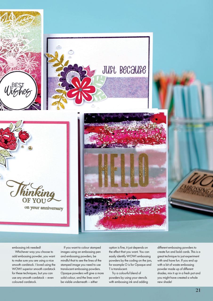 Creative Stamping Preview Pages