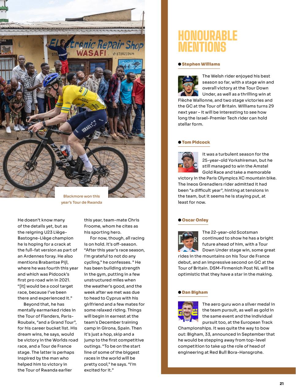 Cycling Weekly Preview Pages