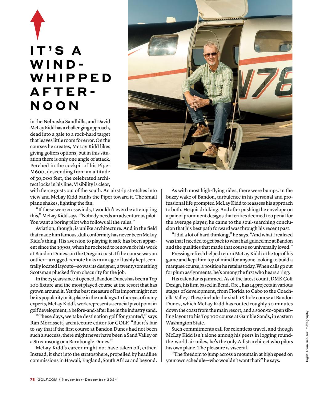 Golf Magazine Preview Pages