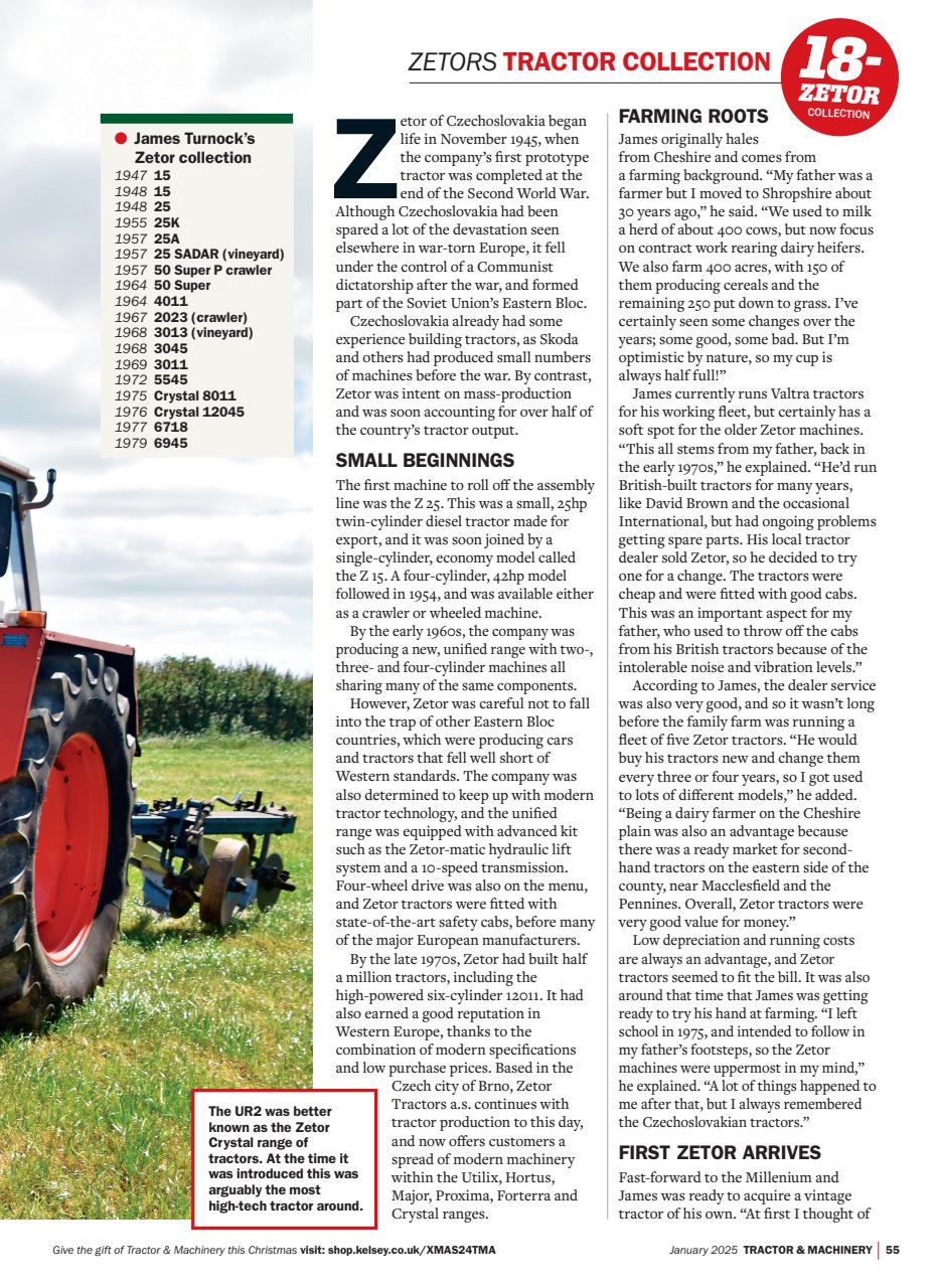 Tractor & Machinery Preview Pages