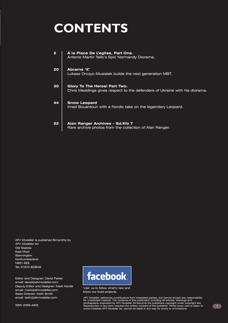 Meng AFV Modeller Preview Pages