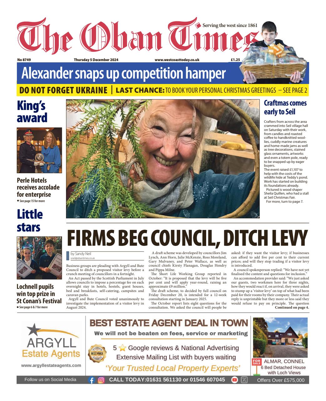 The Oban Times & Lochaber Times Preview Pages