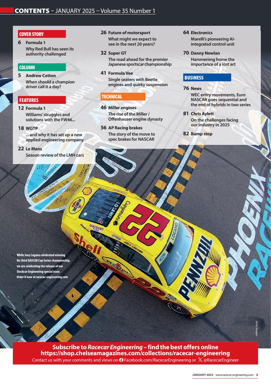 Racecar Engineering Preview Pages
