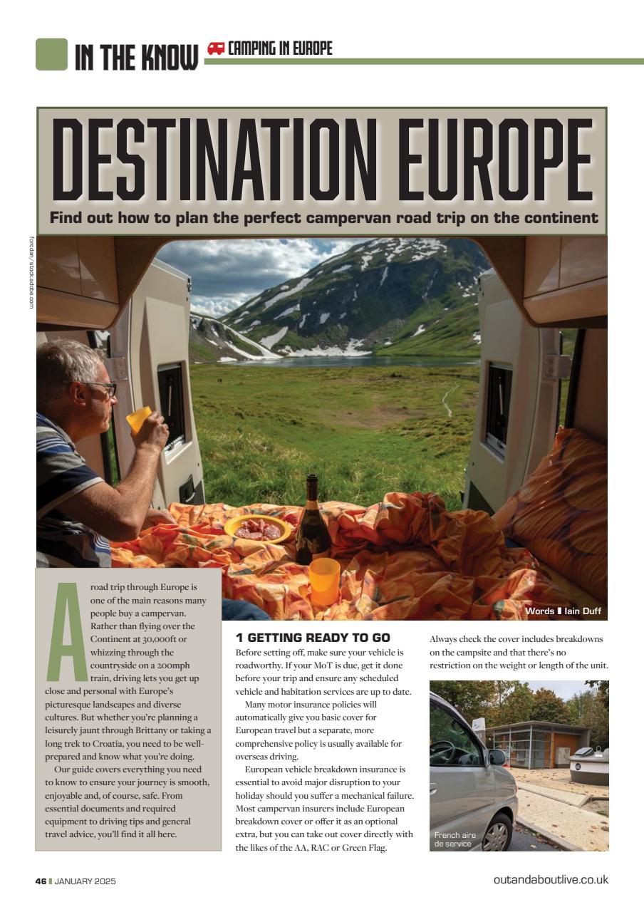 Campervan Preview Pages