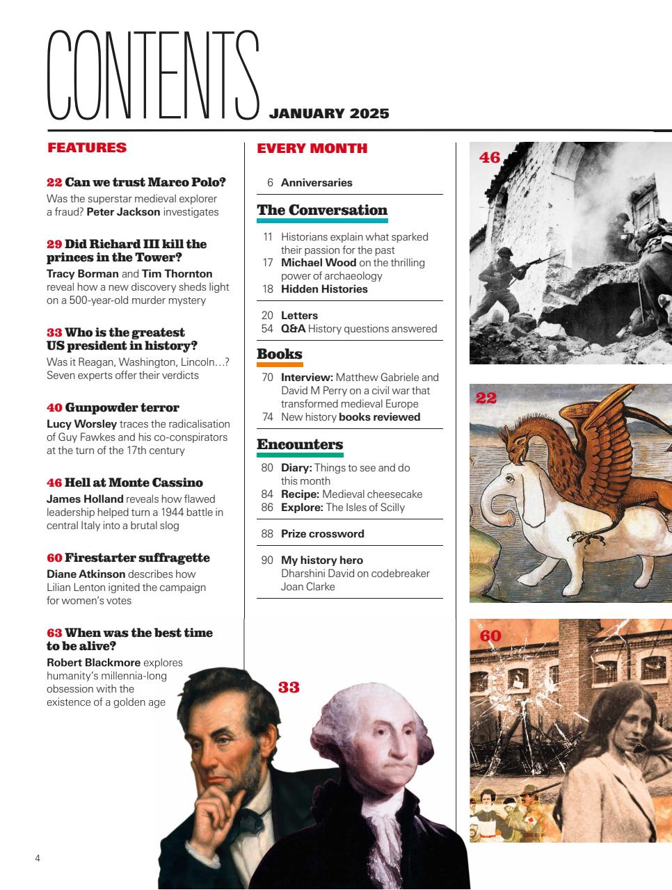 BBC History Magazine Preview Pages