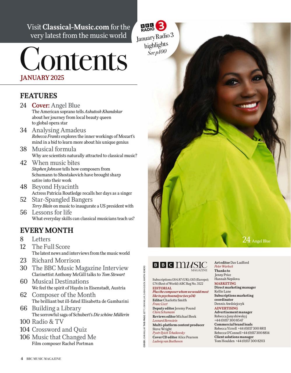 BBC Music Magazine Preview Pages