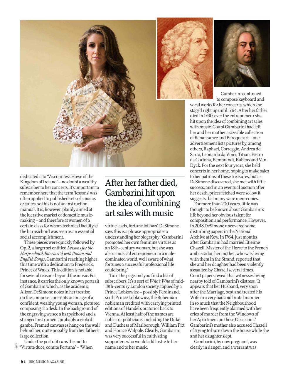 BBC Music Magazine Preview Pages