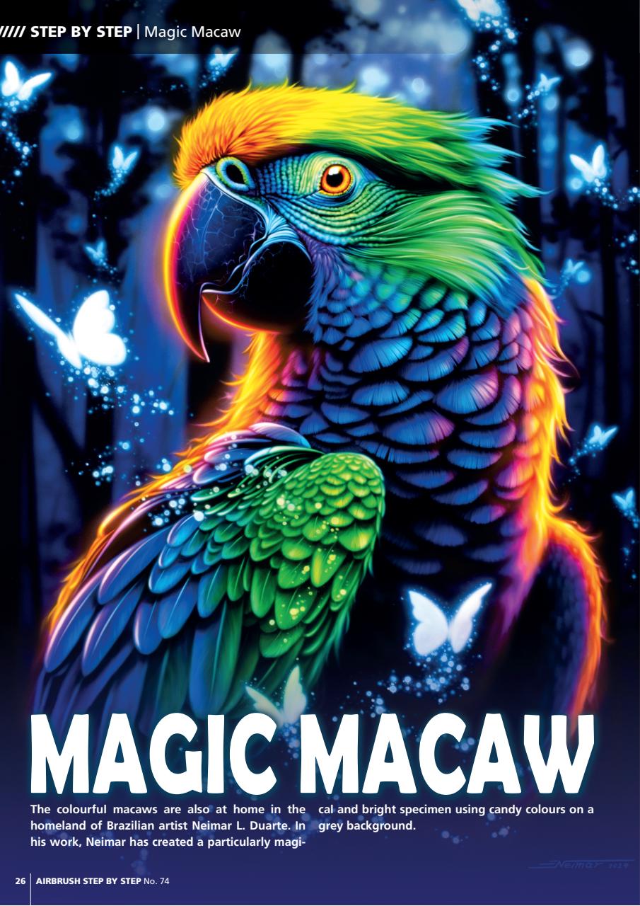 Airbrush Step by Step Preview Pages