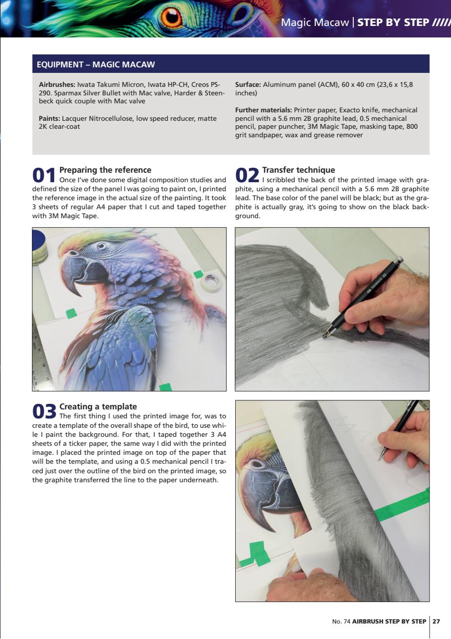 Airbrush Step by Step Preview Pages