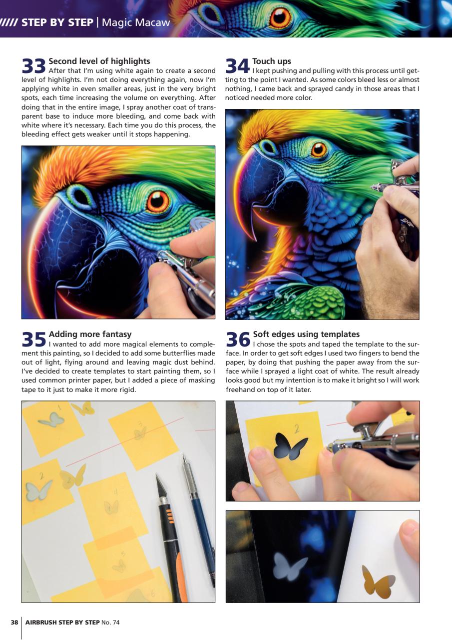 Airbrush Step by Step Preview Pages