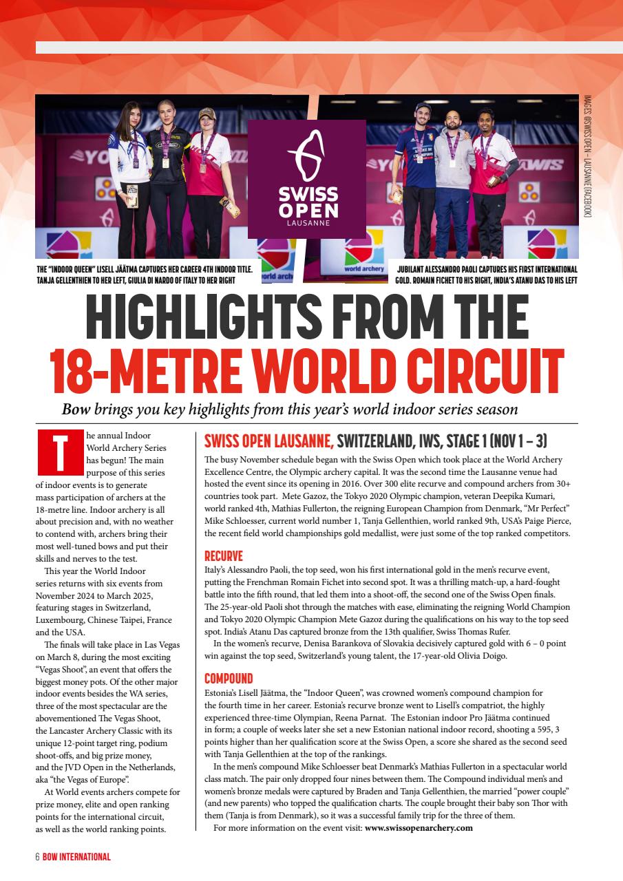 Bow International Preview Pages